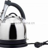 2.6L big stainless steel electric whistling kettle