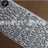 Customized Size&logo&design Letter Chipboard Paper Sticker/2015new Product Alphabet Letter Chipboard Sticker thumbnail-1