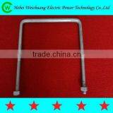 Finely Processed Good Quality Product Stainless Steel Galvanized U Bolt for Power Line Hadware Fittings, WeiChuang Product thumbnail-6