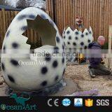 High Quality Life-size Fiberglass Dinosaur Egg thumbnail-1