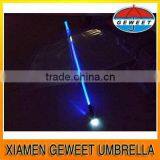 Promotion LED Magical Shaft Both Sexes Transparent Umbrella