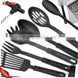 2016 Promotion Nylon Black Kitchen Set/Silicone Kitchen /Kitchen Utensil Set
