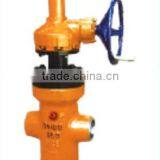 Z563Y High Pressure Flat Gate Valve With Turbine thumbnail-1