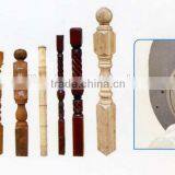 Double Cutters Automatic CNC Wood Lathe for Chair Leg thumbnail-2