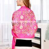 Wholesale Embroidered Cashmere Scarves thumbnail-6