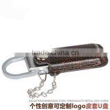 Key Rings for Usb Flash Drives,usb Drive Leather Keychain,mini USB Keychain for Gift