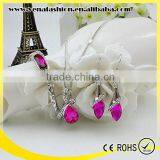 Artificial Imitation Diamond Jewelry Set, Gold Jewelry Sets thumbnail-4