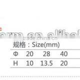 Chrome Semi Ball Decorative Mirror Screw Caps thumbnail-4