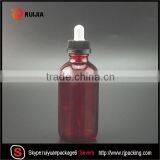 120ml Essential Oil Red Boston Glass Dropper Bottle With Childproof Cap Free Samples thumbnail-2