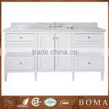 2016 Chic Bathroom Vanity With Marble Countertop White Bathroom Design