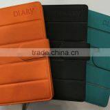 A5/A6 PU Leather Cover Agenda /notebook With Button