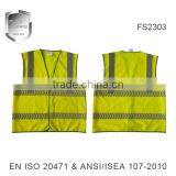 2016 Best Selling Traffic High Visibility Reflective Vest thumbnail-2