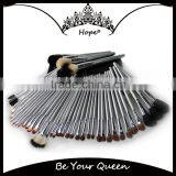 Professional 40pcs Silver Handle Brushes Leather Bags Making Tools thumbnail-1