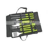 Hongjin Colored Barbecue Tools Set With Apron Bag thumbnail-1