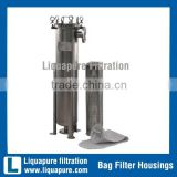 swing bolt 150psi 10bar single bag filter housing for water treatment
