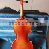 (FV-10E) natural flame violin cheap violin