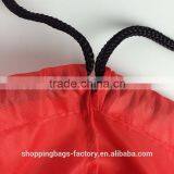 Wholesale 210D Polyester Kids Promotional Customized Drawstring Sports Bag thumbnail-3