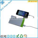 China Factory Rechargeable Power Bank 10400mah Type X1