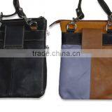 Travel Bag Leather Material With Phone Compartment and Many Zipper Pockets thumbnail-4