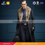 Winter Blazers Office Wool Cashmere Coat Mens Wool Overcoat Winter Wool Coat thumbnail-1