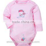 Long Sleeve Baby Bodysuit 3 Colors thumbnail-4