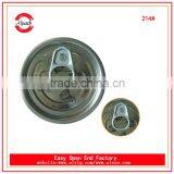 214# Tinplate Easy Open End & EOE for Canned Food