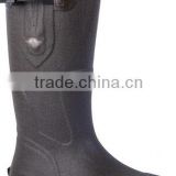 2016 new style matte gusset waterproof rubber rain boots