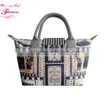 New Arrival Hot Sell Brand Lady Fashion Handbag with Elegant Digital Print