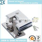 90 Degree Square Double Side Glass Clamp Glass Bathroom Shower Panel Hinge thumbnail-1