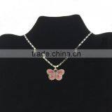 Small Alloy Heart Charms Necklace For Girls Necklace Jewelry thumbnail-5