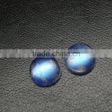 Natural White Rainbow MoonstoneRound Shape Loose Gemstone thumbnail-3