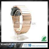 Custom Logo Accepted Wholesale Fashionable Flat Buckle Alloy Watch Belt Band thumbnail-3