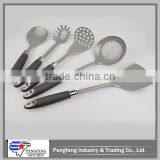 TPR+PP Handle Stainless Steel Cooking Tools,cooking Utensil,kitchen Utensil