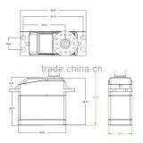 K-power DHV150 Digital Servo Metal Gear 15Kg-cm Torque thumbnail-6