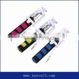 Wired Selfie Stick no Need Bluetooth Mini Selfie Stick Mobile Selfie Stick With Cable thumbnail-2