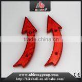 China Manufacturer Custom Triangle Red Bicycle Spoke Wheel Reflector thumbnail-4