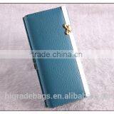 Fashion Cheap Leather Plain Wallet thumbnail-3
