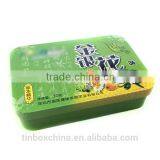 Recyclable Feature Rectangle Metal Cigarrete Box