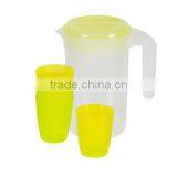 4 Litre Plastic Jug With 5 Pcs Cup
