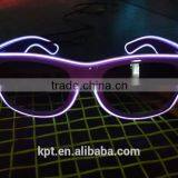 2016 High Quality Colorful Lighting EL Wire Shutter Shades Glasses for Party,concert thumbnail-4