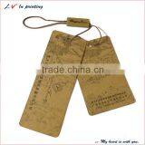 High Quality Kraft Paper Hang Tag With Eyelet for Sale in Shanghai thumbnail-1
