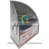 Galvanized Metal Pet Feeder