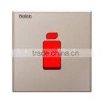 Champagne Acrylic 45A Switch Wall Switch From Factory