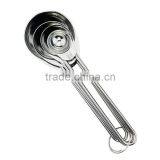 stainless steel measuring spoon