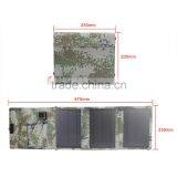 15W Solar Panel Charger With Dual USB Port ,Foldable Solar Mobile Charger thumbnail-4