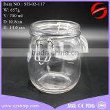 Different Volume Clip Top Glass Jars With Hinged Lids thumbnail-6