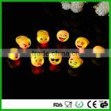 QQ Images Expressions Emoji Party Finger Ring With Led Light