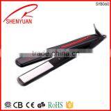 China Hair Straightener Wholesale Price 220v Professional Flat Iron Pro Nano Titanium thumbnail-2