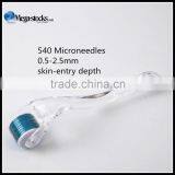 1.5mm Titanium 540 Needles Microneedle Derma Skin Meso Roller Acne Scar Stretch thumbnail-1