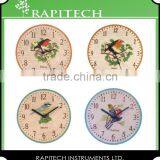2 in 1 Polyresin Garden Clock and Thermometer thumbnail-3